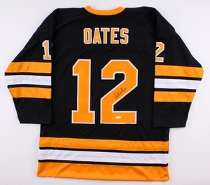 Adam Oates Signed Boston Bruins Jersey (JSA COA) NHL Career 1985–2004 / HOF 2012 - Picture 1 of 6