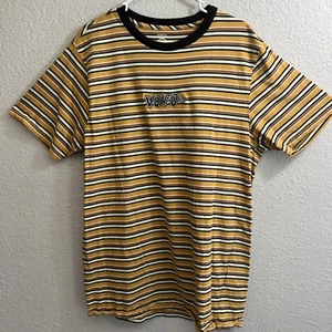 Volcom Striped Single Stitch T Shirt Size Xl “ Bright And Early”.! - Picture 1 of 9