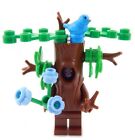 NEU LEGO BAUM PERSON MINIFIGUREN Figur Minifigur Grün Wald blau Vogel Blumen