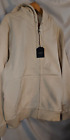 Filson 2XL Prospector Full Zip Hoodie Natural Off-White Heather NEW