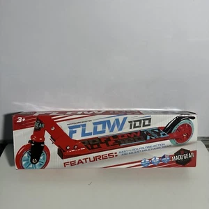 Madd Gear Flow 100 Folding Kids Inline Kick Scooter - Lightweight Height - Picture 1 of 6