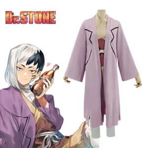 Dr.STONE Asagiri Gen Cosplay Costume Outfit Halloween Uniform - Picture 1 of 6