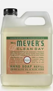 Mrs. Meyer's Clean Day Liquid Hand Soap Refill, Cruelty Free Biodegradable 33oz - Picture 1 of 4