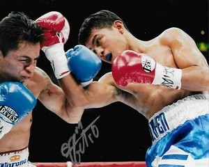 Champion Boxer Roman Chocolatito Gonzalez Signed Photo 8x10 COA - Picture 1 of 1
