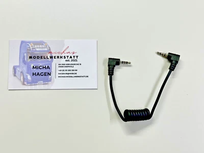 Data Cable 2.5mm 2x Jacker 4 Pin for SIKU Control 1:32 Cable. - Image 1 of 4