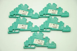 WOERTZ 45329T/12 Contact Block 250VAC/6A w/ V23092-A1024-A301 24V Relay Lot of 5 - Bild 1 von 3