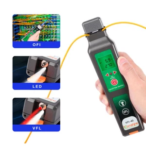 KFI-40 Fiber Identifier Identifies Dominant Traffic Live Fiber VFL -40~+10dBm - Picture 1 of 8