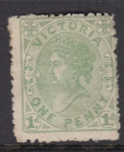 Australia - Victoria. 1880 - 1d green - mounted mint - Cat £170 - Sg201 - Picture 1 of 2