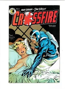 Copertina Crossfire #12 Middle Grade 1985 Dave Stevens Rocketeer - Foto 1 di 12