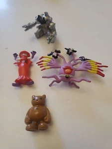 Lot Of 4 Digimon Mini Figures Monster Rancher Weed Silver Bolgomon Archnemon + - Picture 1 of 4