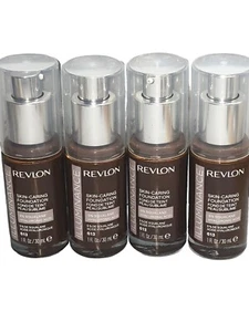 Revlon Illuminance Caring Liquid Foundation Hyaluronic Acid 613 Honey Java 4pcs - Picture 1 of 1