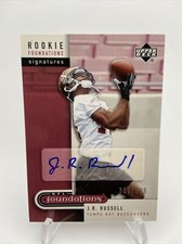 2005 UPPER DECK #221 J.R RUSSELL ROOKIE RC FOUNDATIONS SIGNATURES /699 - BUCS