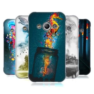 OFFICIAL DAVE LOBLAW FOREST & SPACE SOFT GEL CASE FOR SAMSUNG PHONES 4 - Picture 1 of 15