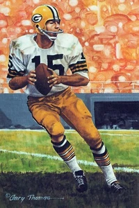 Bart Starr Goal Line Art Card #170, 1397/5000 NM-MT - Picture 1 of 2