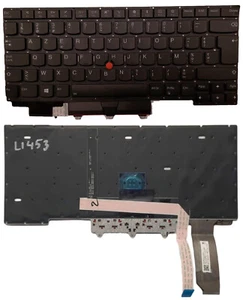Belgian KEYBOARD Lenovo ThinkPad E14 Gen 1 Gen 2 1TH 2TH 20T6 20T7 20RA 20RB - Afbeelding 1 van 3