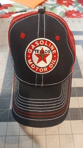 Texaco Gasoline Motor Oil Truckers Cap Hat - Picture 1 of 6