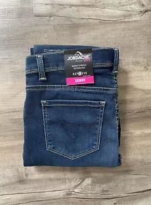 Jordache Skinny Medenz Adjustable Waist Size 18 Regular Jeans - Picture 1 of 3
