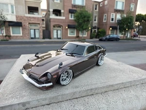 200mm 1/10 Custom Paint Datsun 240z 4Tec-2 drift RDS DC10 YD2 MST TT02 Body Only - Picture 1 of 9