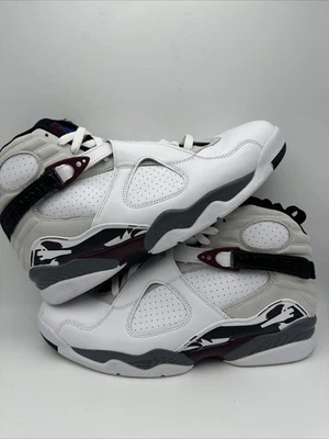 Talla 12 - Air Jordan 8 Retro Borgoña W Foto 1 de 4