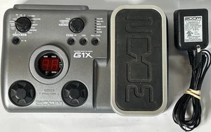 Zoom G1X Multi-Efectos Guitarra Efectos Pedal FX Adaptador Electrónico de CA Original - Imagen 1 de 12