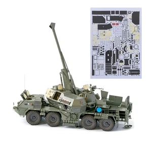 1/35 Czechoslovakia SpGH Cannon Self-propelled Howitzer Paper Military Model Kit - Foto 1 di 15