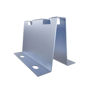 NavePoint 22/57" Electro Zinc Plated Wire Mesh Cable Tray Standoff Base Bracket - Afbeelding 1 van 4