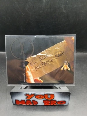 THE X-FILES 2001 INKWORKS TEMPORADAS 6 Y 7 i5 DENTRO DEL INSERTO DE ABEJA DEL SINDICATO Foto 1 de 2