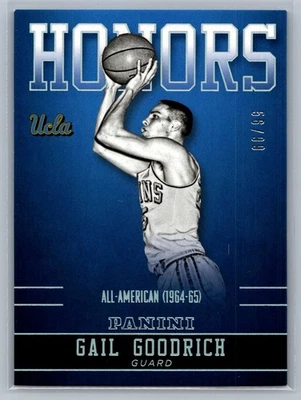 Gail Goodrich 2015 Panini UCLA Bruins Honors серебро /99 #GG-UCL - Изображение 1 из 2