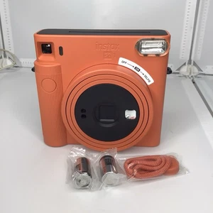 Fujifilm Instax SQUARE SQ1 Instant Camera And Case Terracotta Orange - Picture 1 of 14