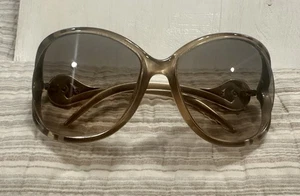 Roberto Cavalli Oversized Sunglasses RC Logo Gold Brown Gradient Lenses - Picture 1 of 8