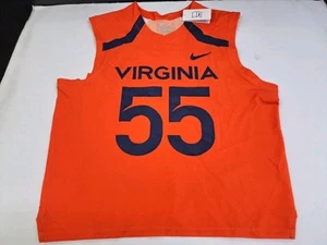 NWT Nike Dri Fit Virginia Mens Sleeveless Football Jersey # 55 Large - Picture 1 of 8