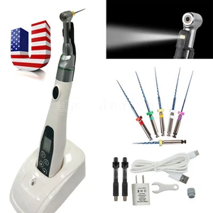 Dental Akku LED Endomotor 16:1 Gegenwinkel Wurzelkanalbehandlung /6* Feilen - Bild 1 von 27