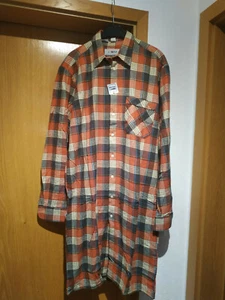 CDM Hemd M Arbeitshemd Flanellhemd extra lang neu 39 / 40 orange - Bild 1 von 3