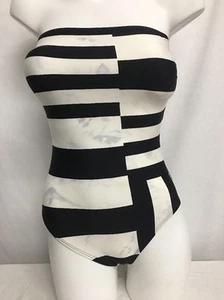 KATE SPADE NY BALBOA ISLAND MAILLOT ONE PIECE SWIMSUIT BLACK SMALL NEW! $115 - Picture 1 of 9