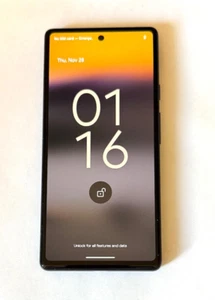 Google Pixel 6a - 128 GB - Black (Unlocked) - Afbeelding 1 van 12