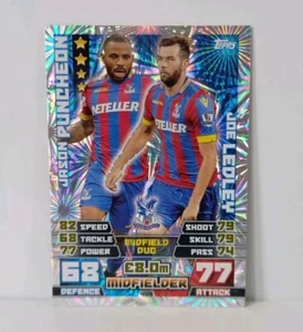 Match Attax Jason Puncheon Joe Ledley Duo Card # 405 Crystal Palace 2014/15 - Picture 1 of 2