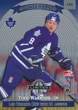 1997-98 Donruss Limited #162 TODD WARRIOR - Toronto Maple Leafs - Cologne Sharks