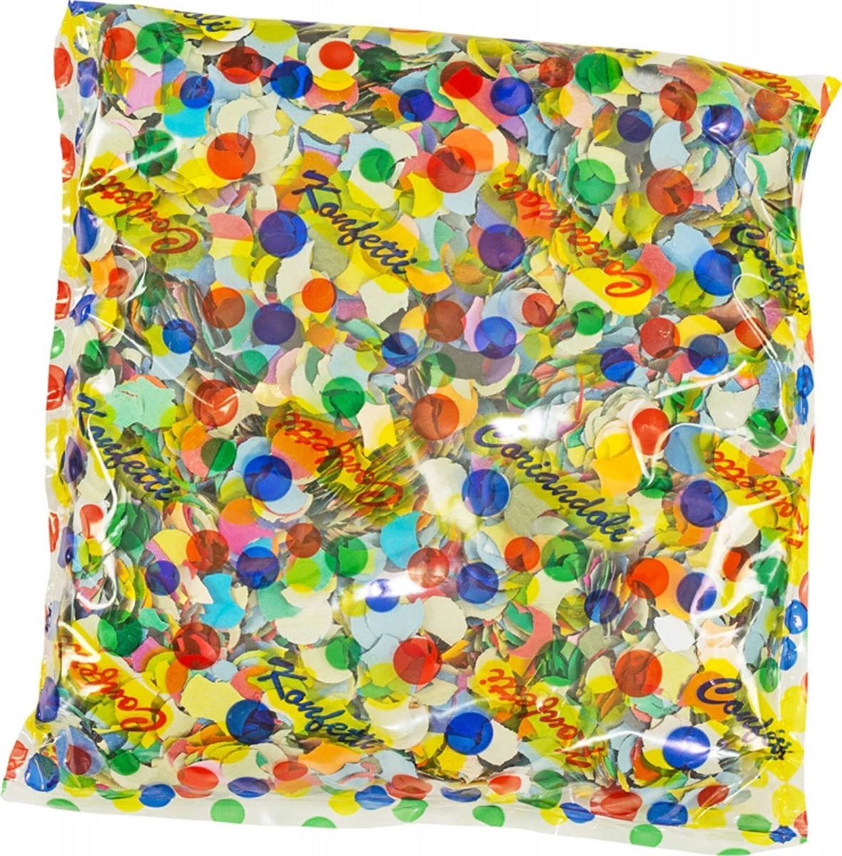 1 Kg Buntes Konfetti - Klassisches Papierkonfetti Mehrfarbig Für Partys & Feiern