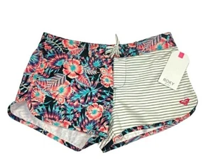 Roxy Girls Surfing Miami Boardshorts Sz 14/XL ,16/XXL NWT Juniors Swim Tropical - Picture 1 of 4