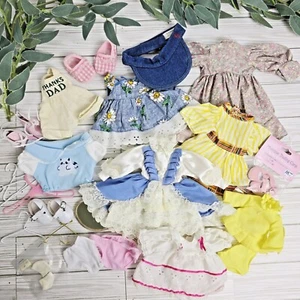 Vintage Doll Clothing & Accessories Lot - Dress - Shoes - Hat - Socks- Bottoms - Picture 1 of 15