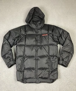 Polo Ralph Lauren Puffer Jacket Boys 20 XL Black Hooded Goose Down Outdoors - Picture 1 of 16