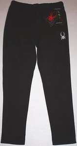 Neu mit Etikett Mädchen Spyder schwarz Centennial Fleece Hose Größe XL - Bild 1 von 1