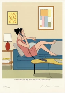 ADRIAN TOMINE "BUT MY PROBLEMS…"  1000 ex. n°tés/signés DRAWN AND QUATERLY 1998 - Picture 1 of 1