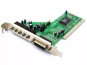 Cmedia CK-0012B CMI8738/PCI-6ch-LX PCI Midi / Game CD Board Sound Card Audio - Picture 1 of 1