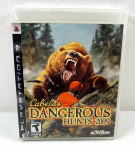 Cabela's Dangerous Hunts 2009 (Sony PlayStation 3, PS3) Complete CIB - Picture 1 of 4