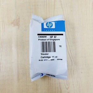OEM HP 97 Tri-Color Printer Ink Cartridge C9363W Sealed No Box FREE SHIPPING - Picture 1 of 5