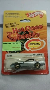 HOT WHEELS 80's CORVETTE 1982 THE HOT ONES SILVER MADE IN HONG KONG - Picture 1 of 6
