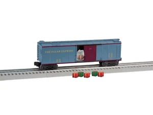 LIONEL #2128240 POLAR EXPRESS OPERATING PRESENT BOXCAR - Picture 1 of 1