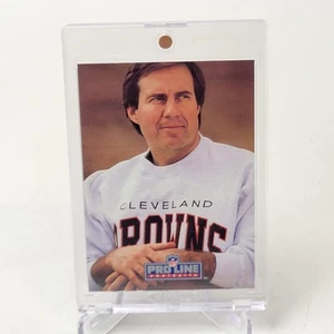 Bill Belichick Signed 1991 Pro Line Portraits Certified On Card Autographs AUTO - Picture 1 of 6