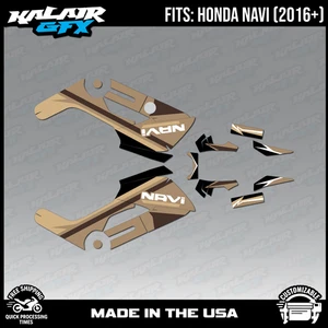 Graphics Kit for HONDA NAVI (2016-2023) IMPERATOR-Tan - Picture 1 of 4